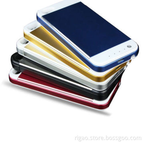 Colorful Mobile Phone Battery Case with Leather Cover, for iPhone 5/5S, with 3500mA Capacity